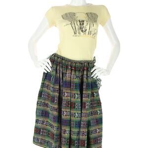 Ethnic Knit Multi Color Skirt 25